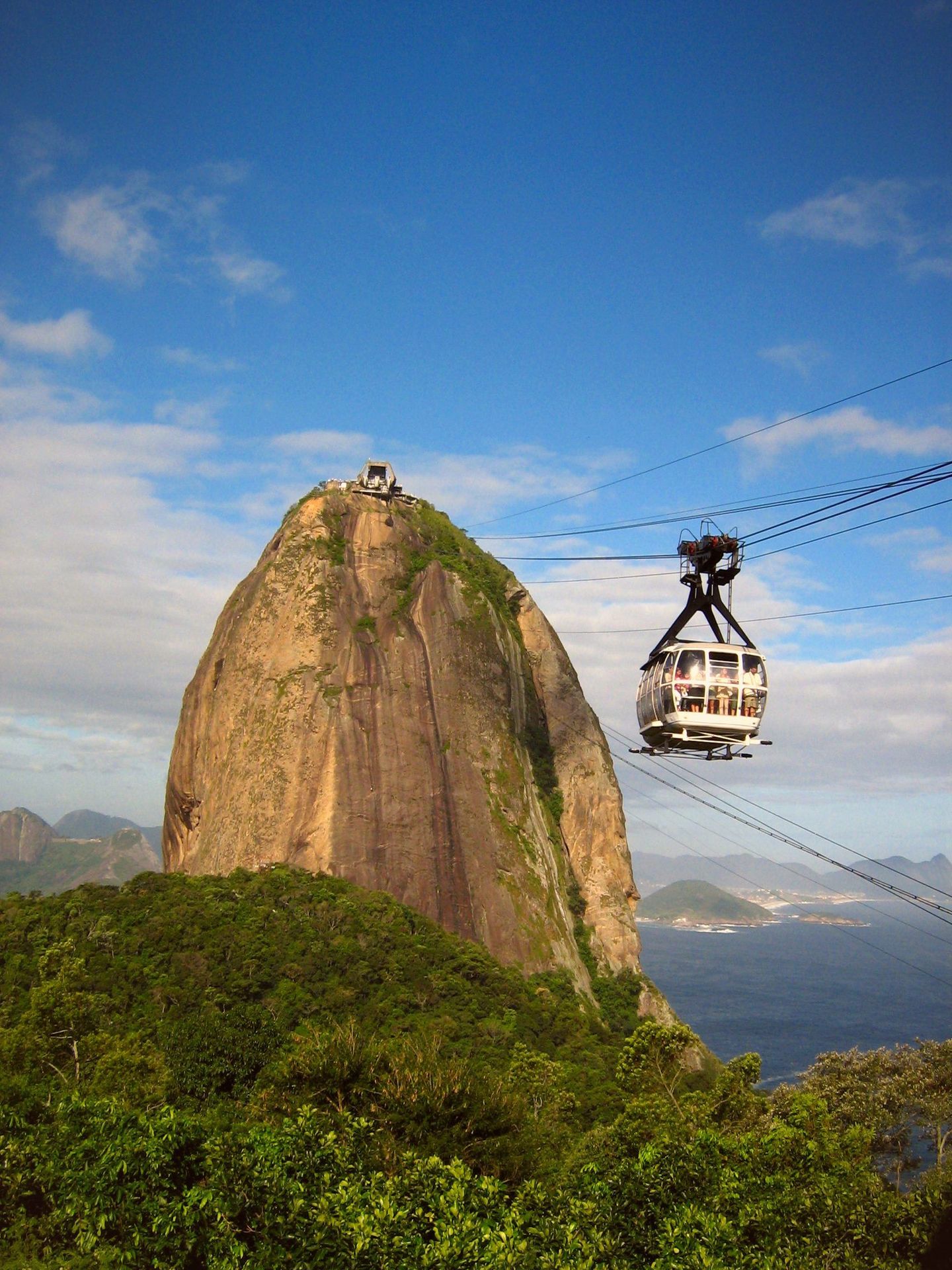 Pão de Açúcar y el teleférico en Rio